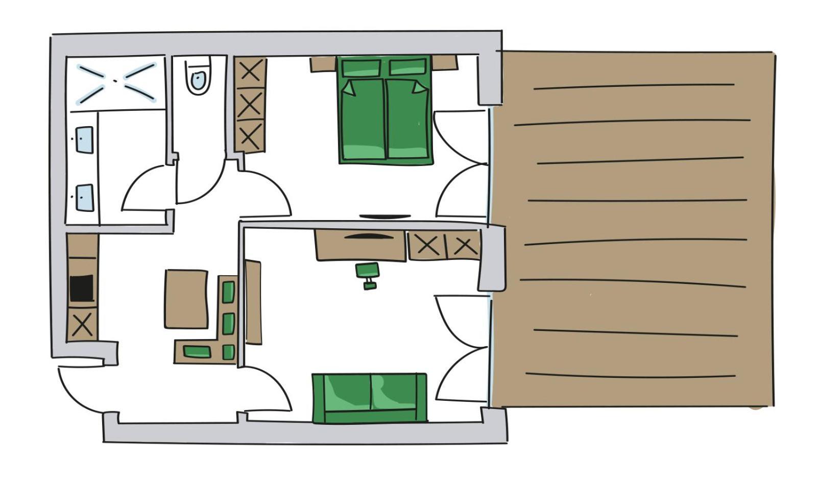 Das Glemm Hotel Saalbach-Hinterglemm Pokój zdjęcie